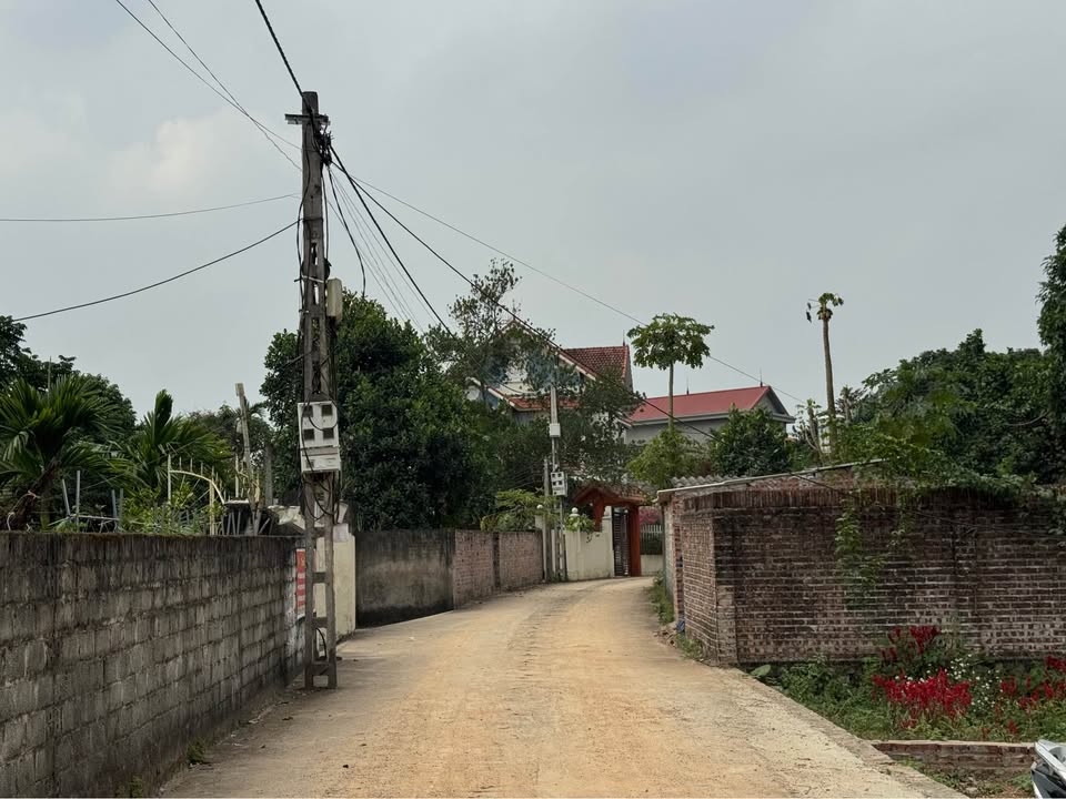 Đất nền xã Quảng Oai, Ba Vì 100m² giá 600 triệu - Đất thổ cư ô tô đỗ tận nơi!