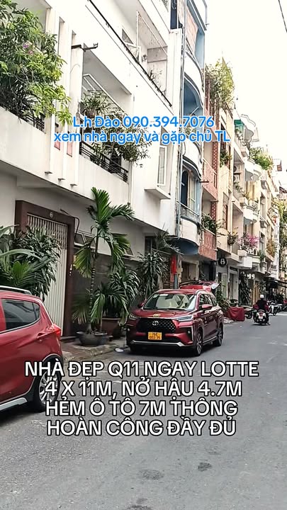 Nhà phố quận 11, diện tích 44m² giá 8.4 tỷ - Vị trí đắc địa gần Lotte Lê Đại Hành