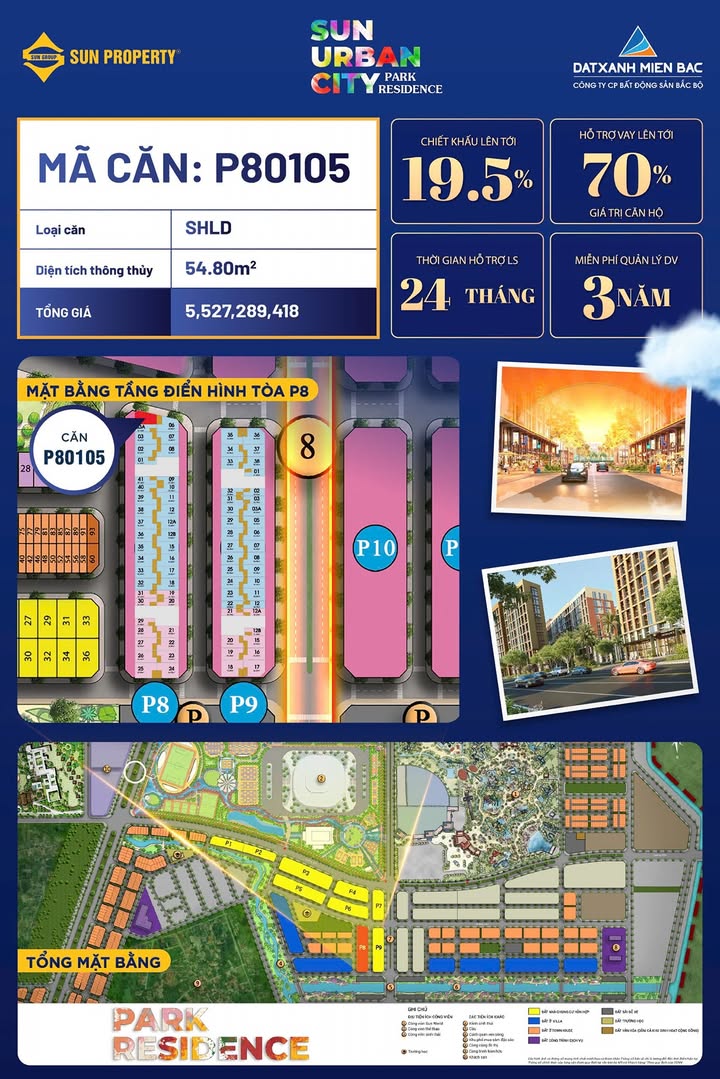 Căn hộ Park Residence Phủ Lý 54.8m² giá thỏa thuận - Căn góc duy nhất, cơ hội cuối!