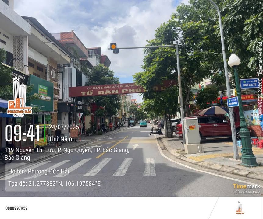 Bán nhà mặt phố Nguyễn Cao, Ngô Quyền, Bắc Giang 115m² - Kinh doanh sầm uất!