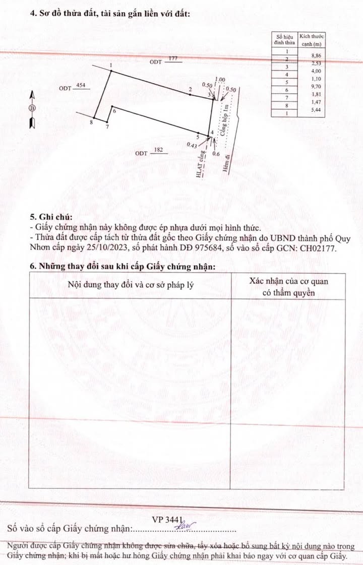 Đất nền đường Hoàng Văn Thụ, phường Quy Nhơn, 46m² - Sổ đỏ chính chủ, giá 2 tỷ