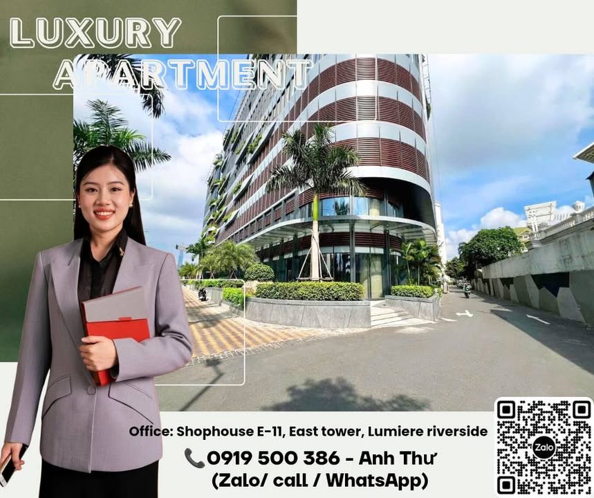 Shophouse Lumiere Riverside Quận 2 259m² giá 130 triệu - Đầu tư sinh lời ngay!