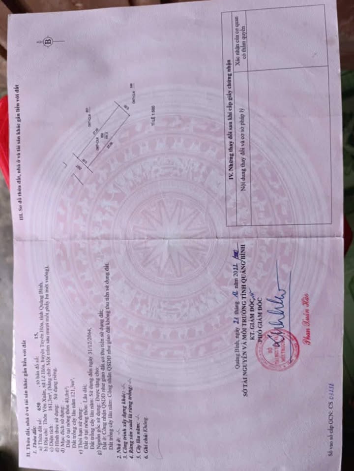 Đất nền Lê Hóa Tuyên Hóa 162m² giá chỉ 200 triệu - Cơ hội đầu tư tuyệt vời!