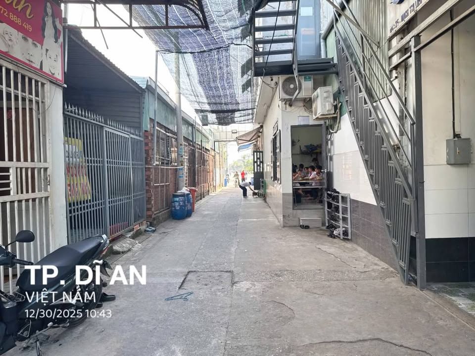 Nhà Tân Đông Hiệp B 60m² giá 1.6 tỷ - Sổ chung chính chủ, khu dân cư hiện hữu