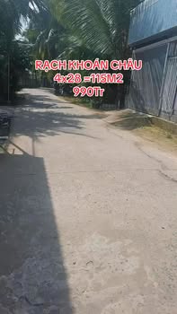 Đất nền rạch Khoán Châu, Long Tuyền 115m² giá 990 triệu - Đầu tư sinh lời!