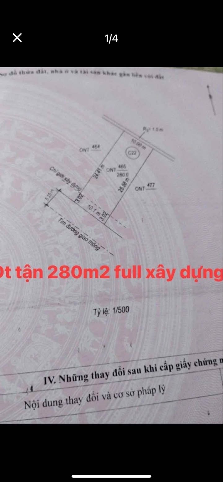 Đất nền Phan Phu Tiên Đồng Hới 280m² giá thỏa thuận - Cơ hội đầu tư tuyệt vời!