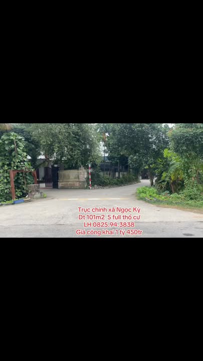 Đất thổ cư Ngọc Kỳ 101m² mặt tiền 5m - Gần cao tốc chỉ 200m!
