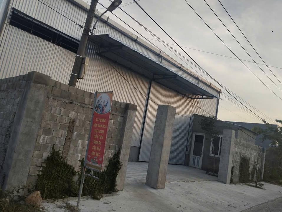 Cho thuê xưởng sản xuất 450m² tại Điện Tiến, Điện Bàn - Giá chỉ 15 triệu/tháng!