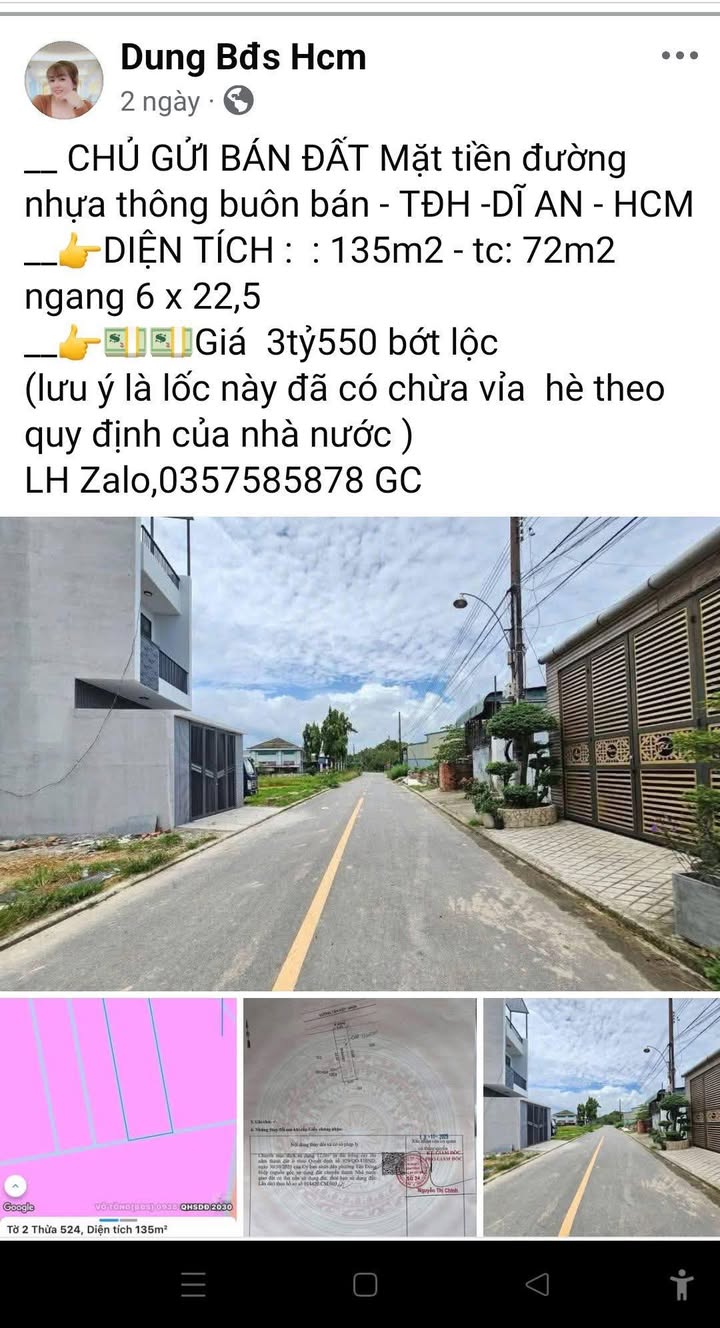 Nhà mặt tiền Tân An Dĩ An 68m² chỉ 3.85 tỷ - Kinh doanh đỉnh cao!