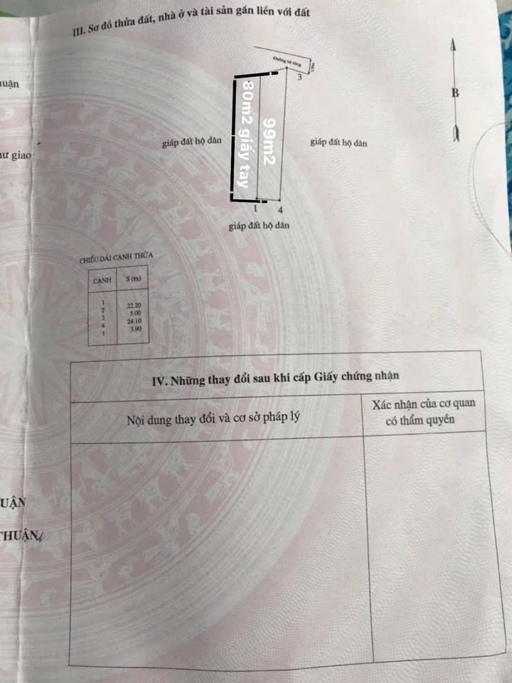 Lô đất thổ cư Ngô Đức Tốn 99m² giá 800 triệu - Đầu tư sinh lời ngay!