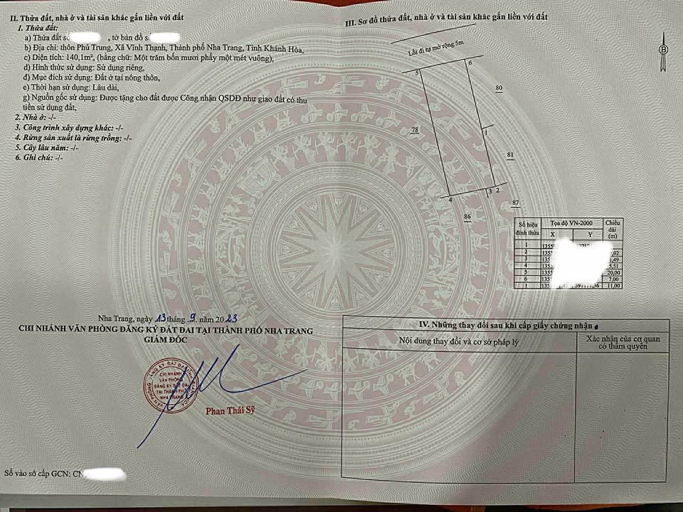 Nhà phố Phú Trung, Vĩnh Thạnh, Nha Trang 140m² giá 3.05 tỷ - Ô tô vào tận nhà!