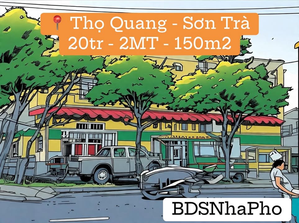 Cho thuê nhà 2 mặt tiền Thọ Quang, Sơn Trà 150m² giá 20 triệu - Vị trí đắc địa gần trường học!