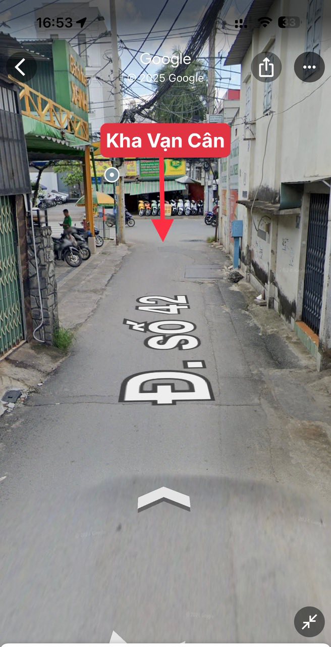 Lô Đất Mặt Tiền Đường 42 Linh Đông, Thủ Đức 55m² - Cơ Hội Đầu Tư Hiếm Có!