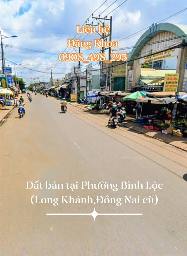Đất nền tại Phường Bình Lộc, Long Khánh 102m² giá 1.09 tỷ - Vị trí đắc địa gần chợ