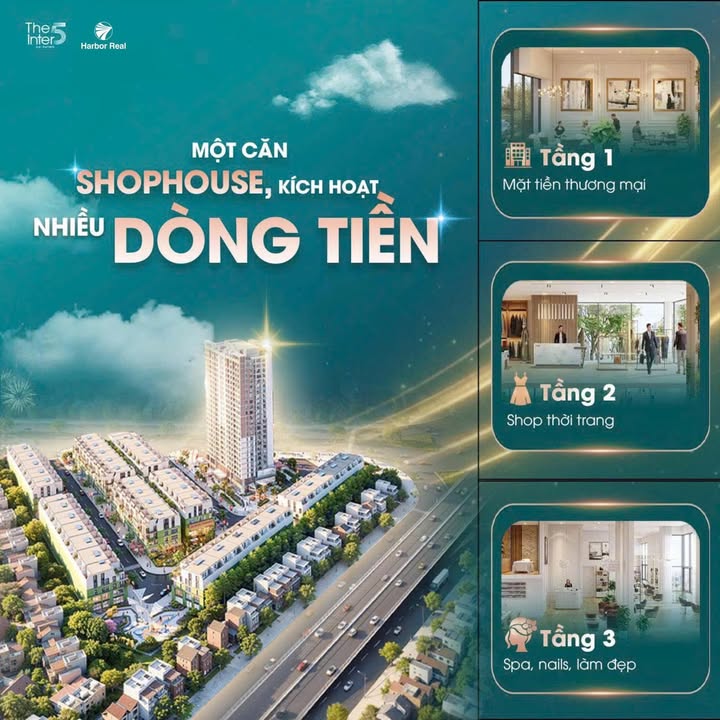 Shophouse The Inter5 Hải Phòng 567m² - Đầu tư sinh lời bền vững!
