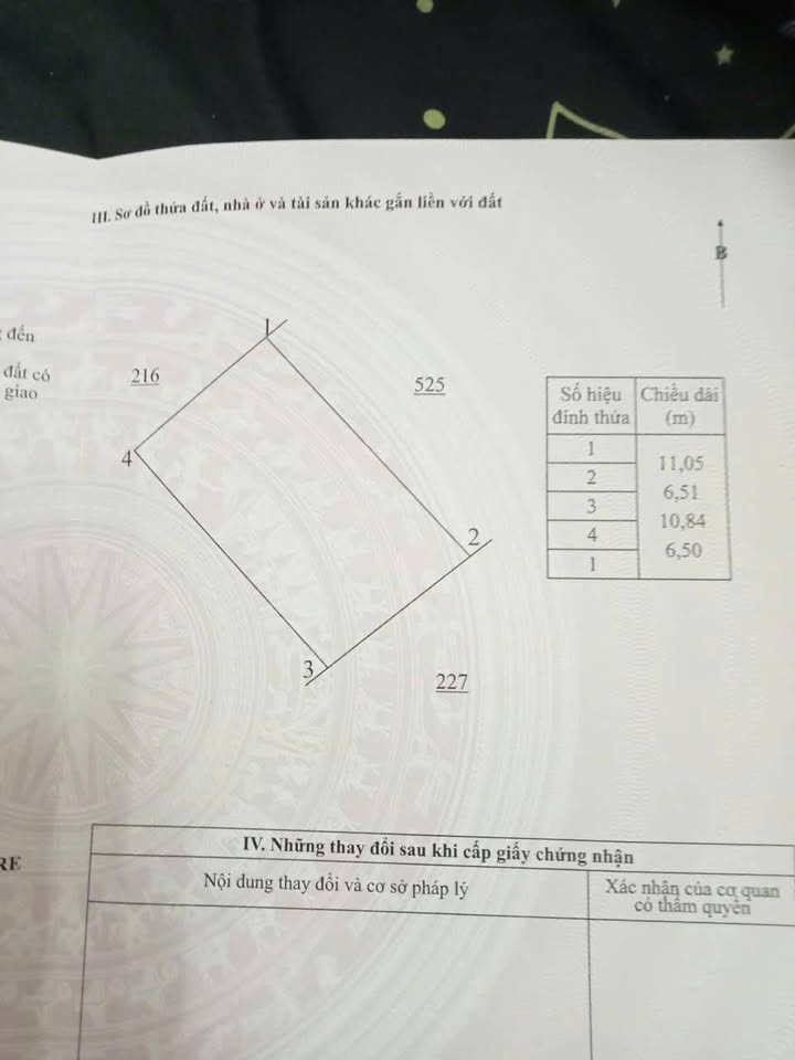 Đất nền Mỏ Cày Bắc 72m² giá 210 triệu - Sổ hồng chính chủ, đất thổ cư!