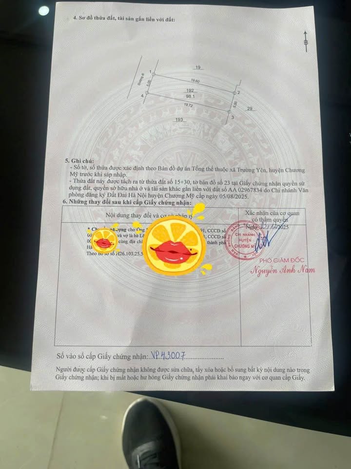 Đất nền 98m² Tân Yên, Trường Yên giá 2.1 tỷ - Cơ hội đầu tư hấp dẫn!