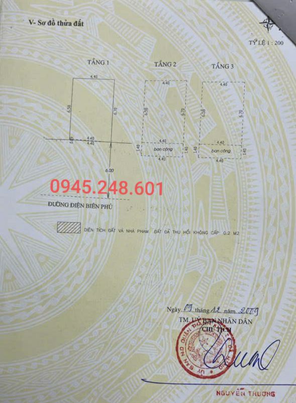 Nhà 3 tầng mặt tiền đường Điện Biên Phủ, Quận Thanh Khê, Đà Nẵng - Giá chỉ 7.2 tỷ, thích hợp kinh doanh!