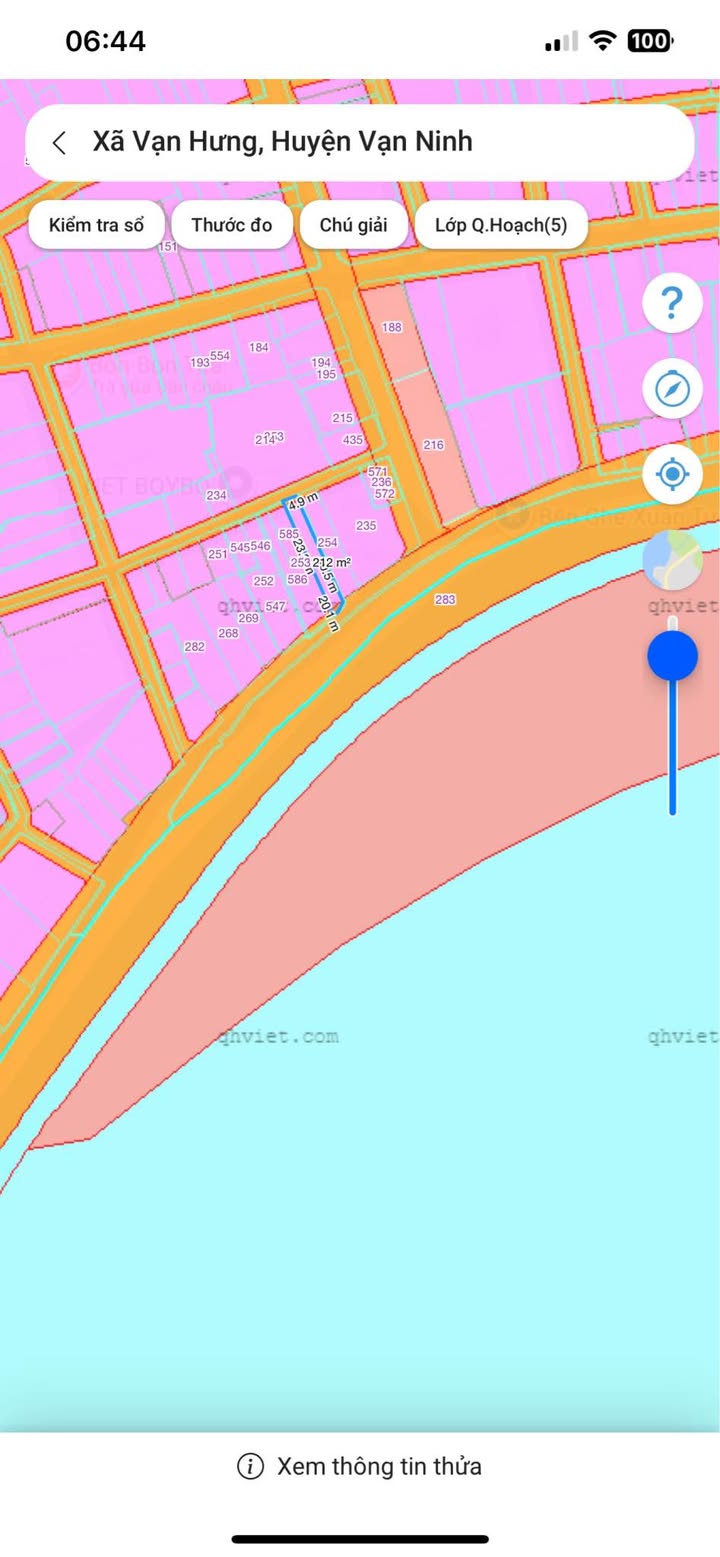 Đất mặt tiền biển Vạn Hưng 205m² giá 23 triệu/m - Cơ hội đầu tư vàng!