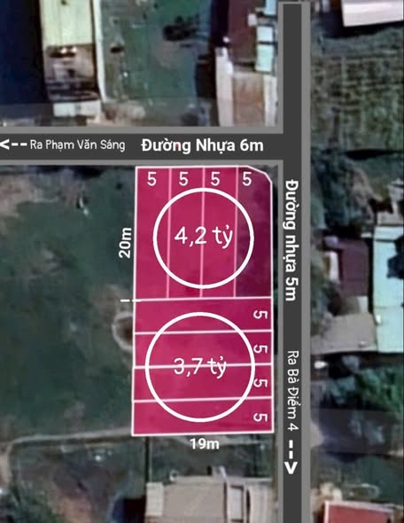 Đất nền Bà Điểm Hóc Môn 100m² giá thỏa thuận - Đường nhựa 6m, lề rộng!