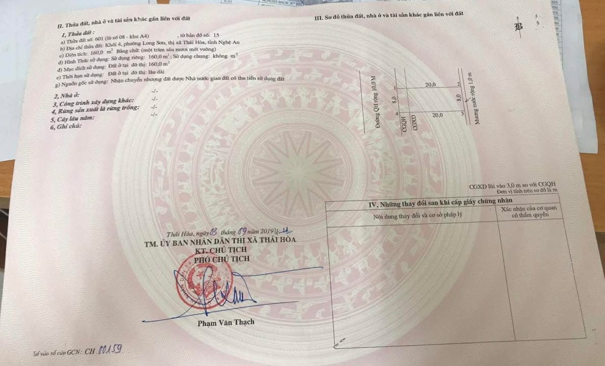 Đất Tái Định Cư Long Sơn Thái Hoà 160m² giá 3 tỷ - Đầu tư sinh lời ngay!