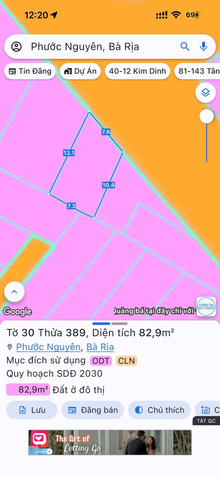 Đất nền khu Memory Phường Phước Nguyên, Bà Rịa 82m² giá 2.8 tỷ - Cơ hội đầu tư sinh lời!