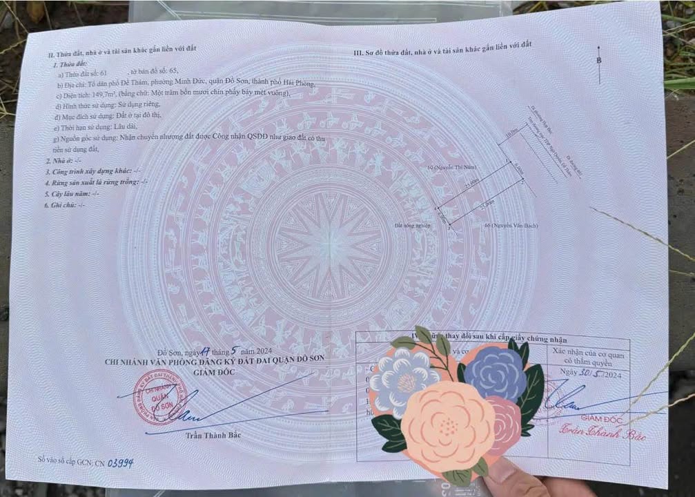 Đất nền Đề Thám, Minh Đức 150m² giá chỉ 2x triệu - Cơ hội đầu tư tuyệt vời!