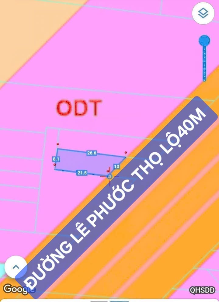 Đất nền mặt tiền Lê Phước Thọ, Bình Thủy, Cần Thơ 185m² - Gần AEON Mall chỉ 200m!