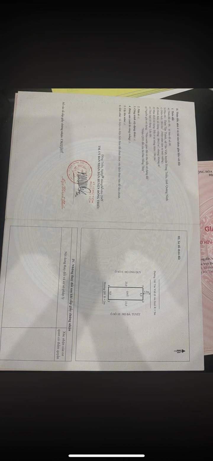 Đất nền An Sinh Đông Triều 184m² giá 1 tỷ - Cơ hội đầu tư tuyệt vời!