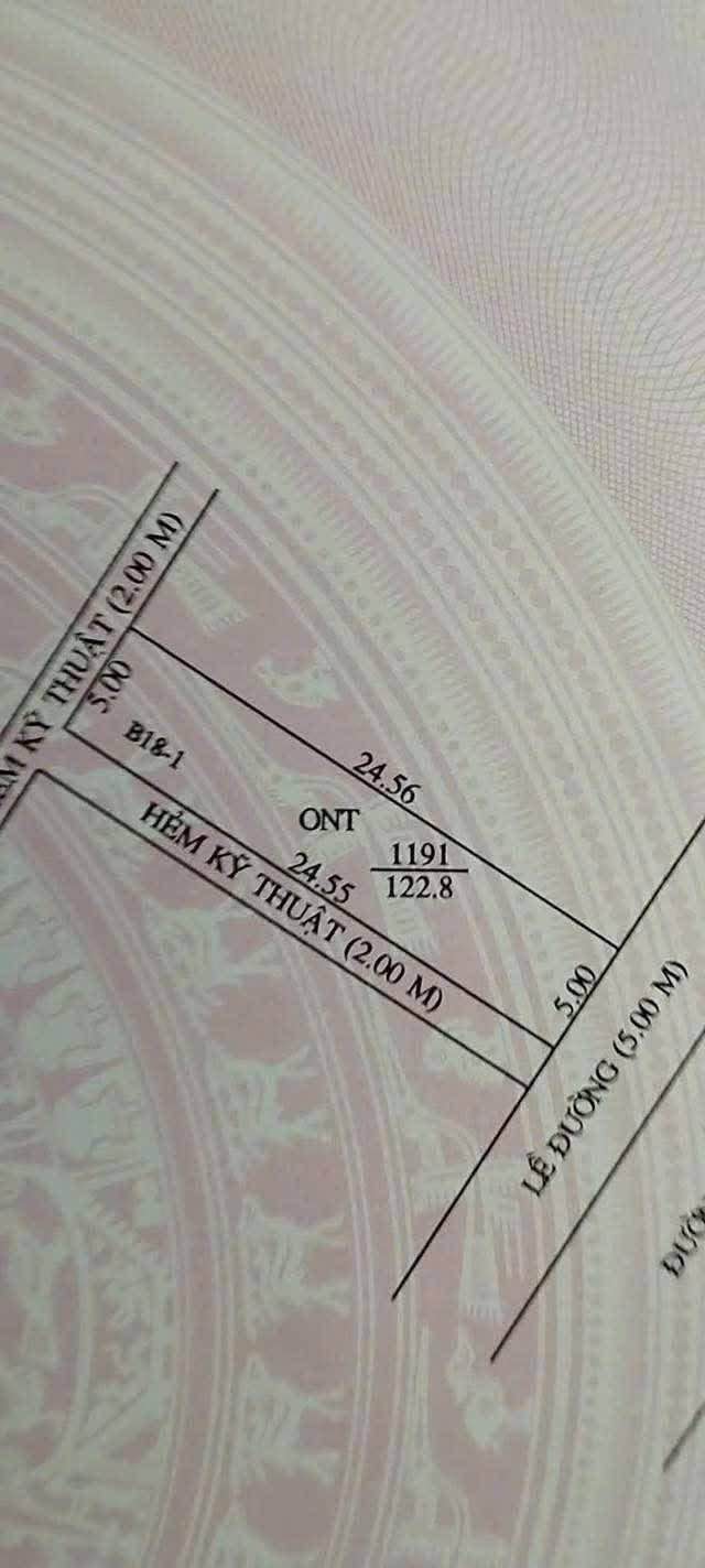 Đất nền 123m² tại KDC Hồng Phát, Mỹ Khánh - Sổ hồng chính chủ, giá 3 tỷ thương lượng!