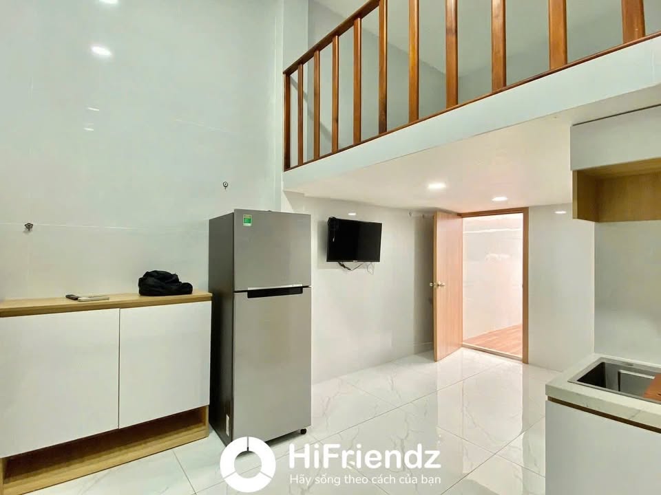 Căn hộ cho thuê tại Nguyễn Văn Luông, Quận 6 - Gác cao 2m, ban công riêng, full nội thất