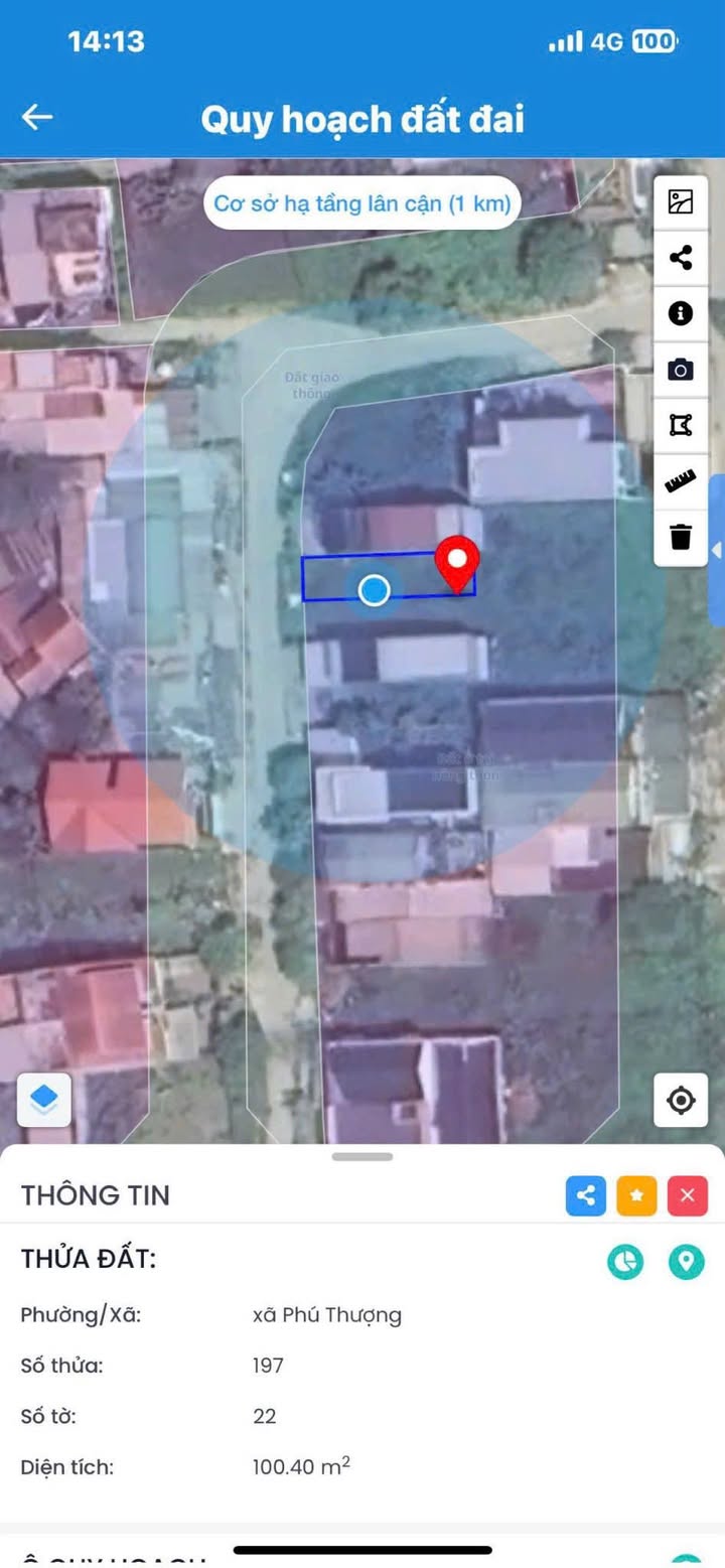 Đất nền Phú Thượng Huế 100m² giá 2.8 tỷ - Hướng Tây, đường rộng 11.5m!