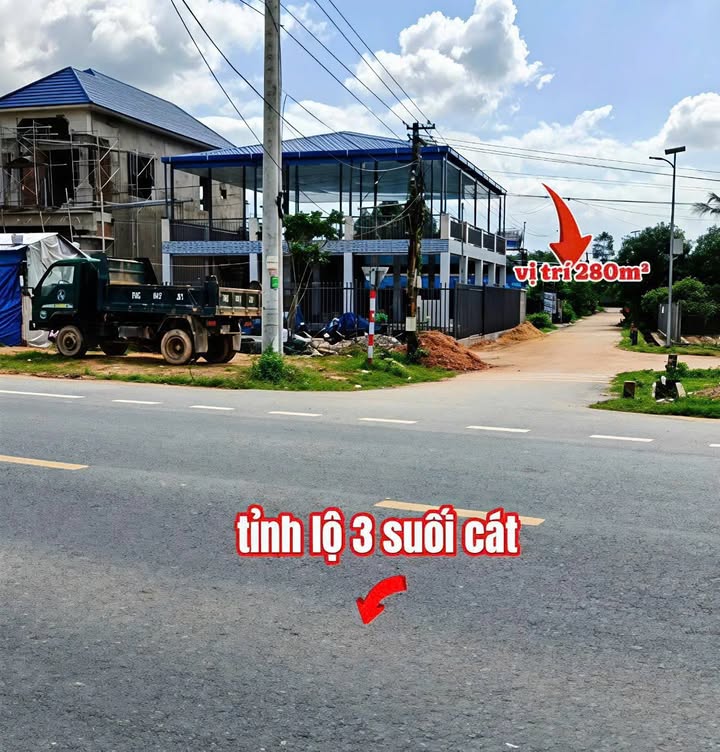 Đất nền Suối Cát Cam Lâm 280m² giá 2.1 tỷ - Đầu tư sinh lời ngay!