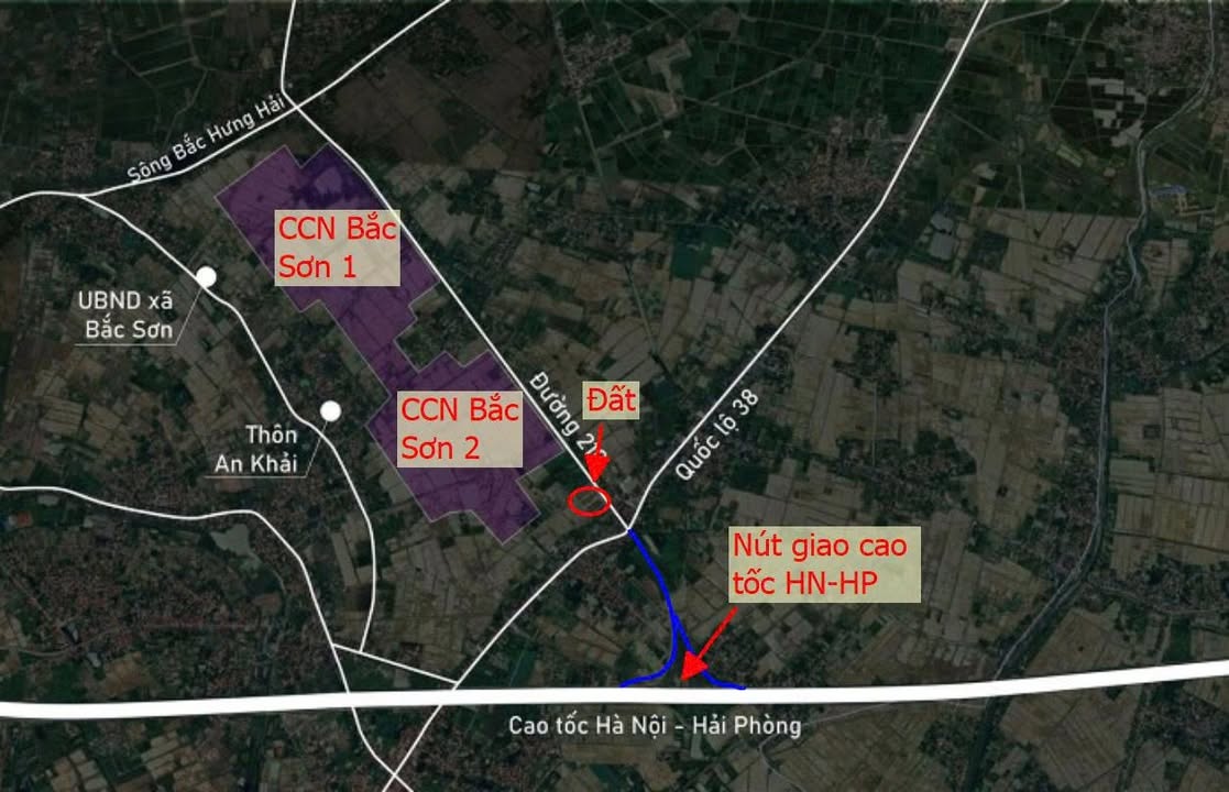 Đất nền Bãi Sậy, Ân Thi 88m² giá 3 tỷ - Lô góc 3 mặt thoáng, vị trí đắc địa!
