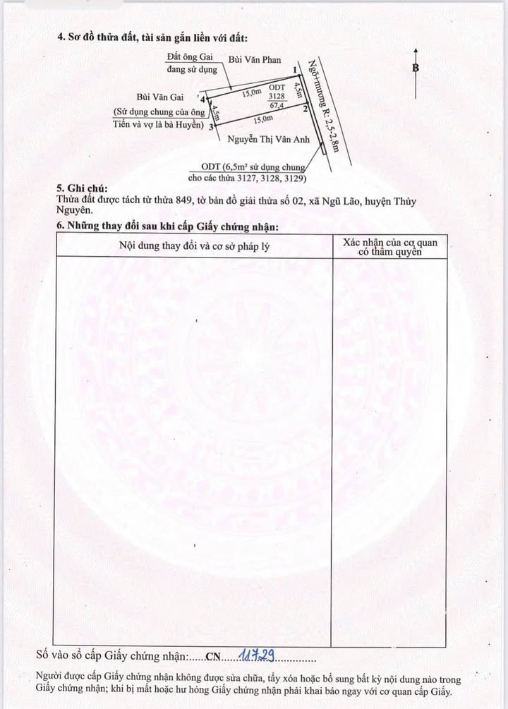 Đất Bạch Đằng Thủy Nguyên 67,5m² giá 1.1 tỷ - Đầu tư sinh lời ngay!