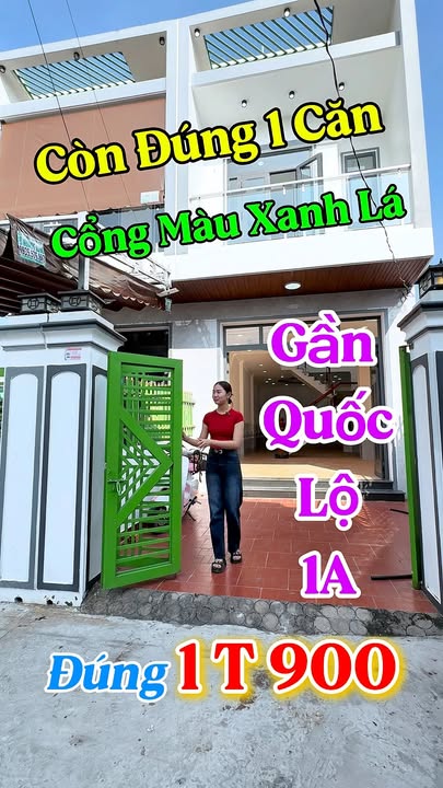 Nhà đẹp ấp 3, xã Mỹ Yên, Bến Lức 96m² giá 1.9 tỷ - Sổ hồng riêng, ngân hàng hỗ trợ vay!