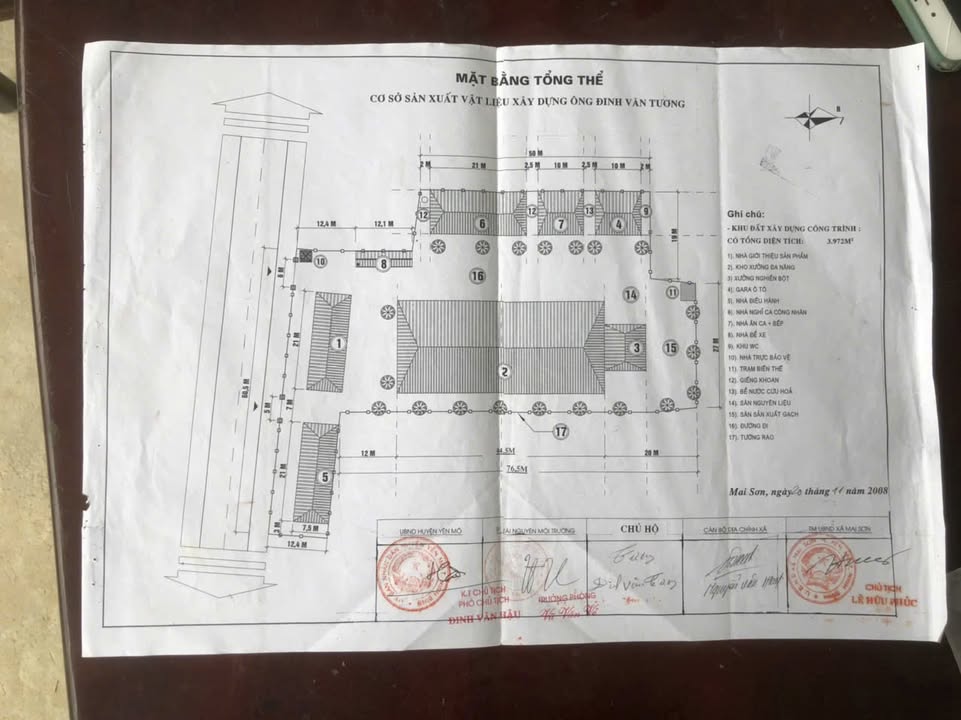 Đất doanh nghiệp đẹp tại Mai Sơn, Yên Mô 3972m² giá 4 tỷ - Cơ hội đầu tư tuyệt vời!
