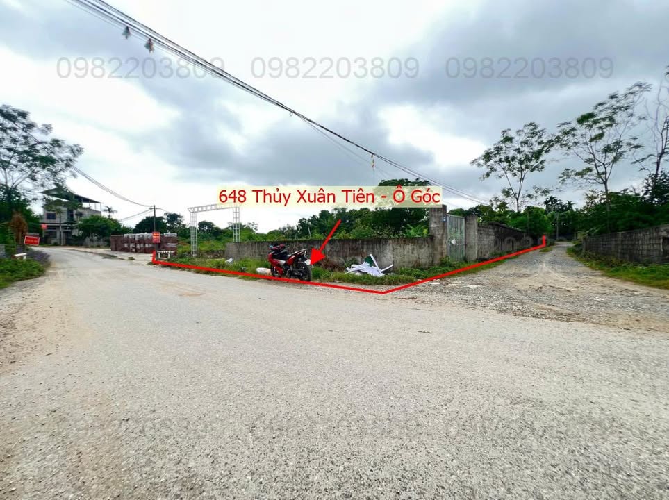 Đất nền Thủy Xuân Tiên 648m² giá 8 tỷ - Lô góc 3 mặt tiền kinh doanh hiếm có!