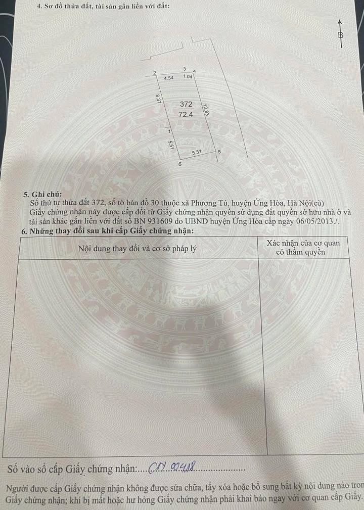 Đất nền Thôn Nguyễn Xá, Xã Phương Tú, 72.4m² - Đầu tư sinh lời tuyệt vời!