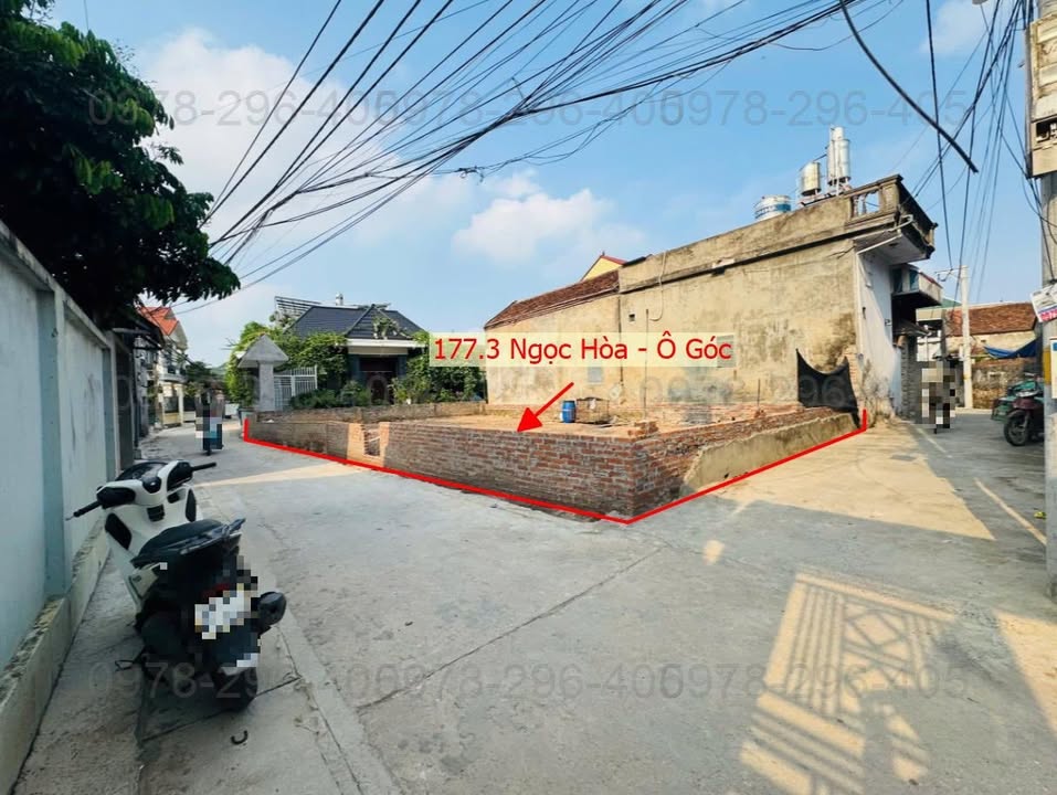 Đất nền Ngọc Hòa Chương Mỹ 177m² giá thương lượng - Lô góc 2 mặt tiền đẹp!