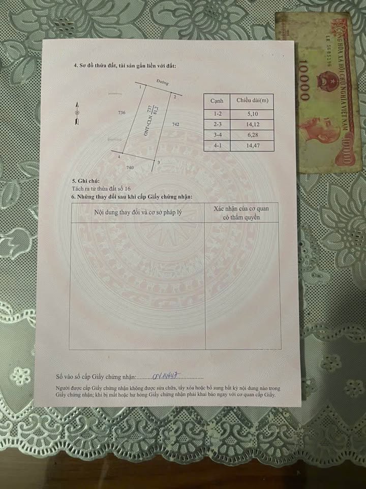 Đất thổ cư Trung Mỹ, Bình Xuyên 80m² giá 1.1 tỷ - Nở hậu, vị trí đẹp!