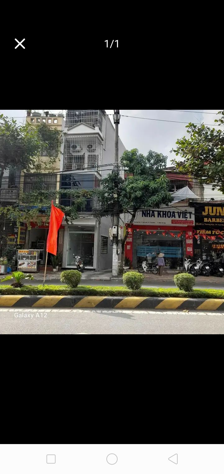 Nhà 4 tầng Lý Thường Kiệt Thái Bình 26m² giá 2.8 tỷ - Lô góc kinh doanh thuận lợi!