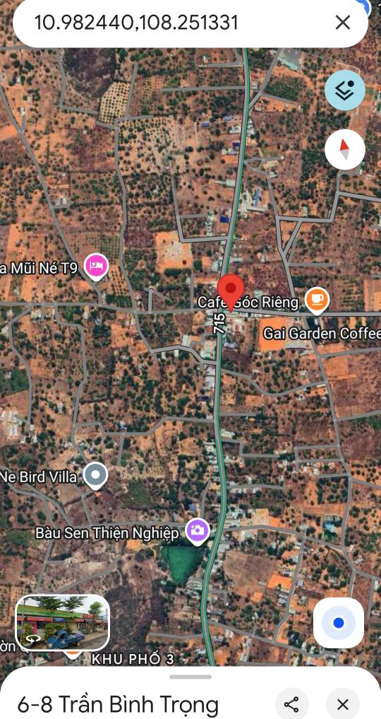 Đất mặt tiền nhựa Bình Trọng, xã Thiện Nghiệp 1000m² giá 4.2 tỷ - Đầu tư sinh lời!