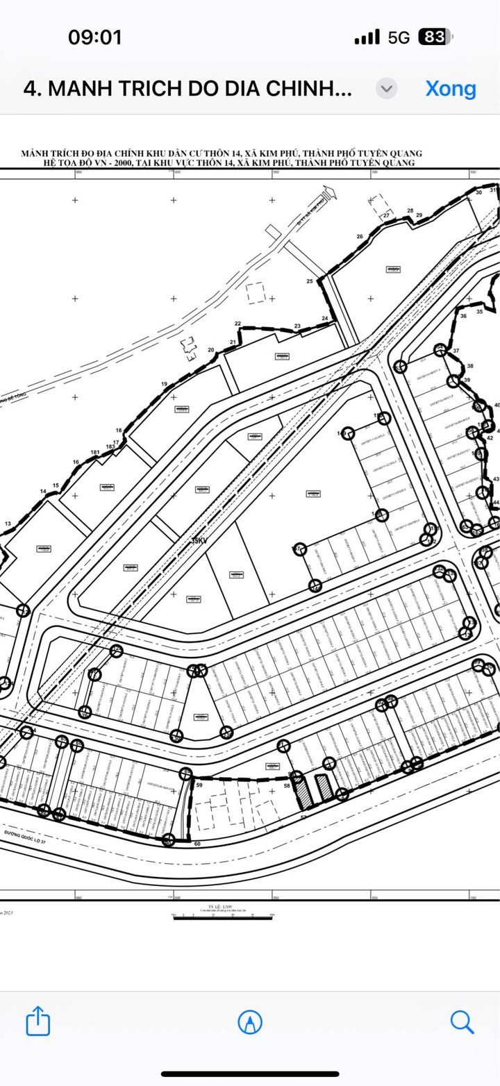 Đất thổ cư mặt đường Quốc Lộ 37, thôn 14 Kim Phú, 102m² - Sổ hồng chính chủ, xây dựng ngay!