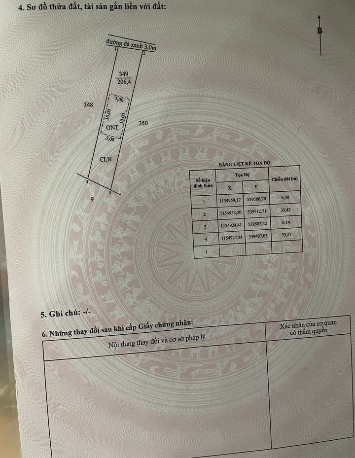 Đất thổ cư Ấp 5, xã Tân Bình, 210m² giá 620 triệu - Đầu tư lâu dài!