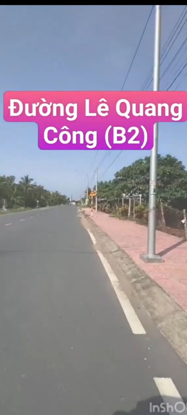 Đất nền mặt tiền đường Lê Quang Công, TX Cai Lậy 168m² giá 1.68 tỷ - Cơ hội đầu tư hấp dẫn!