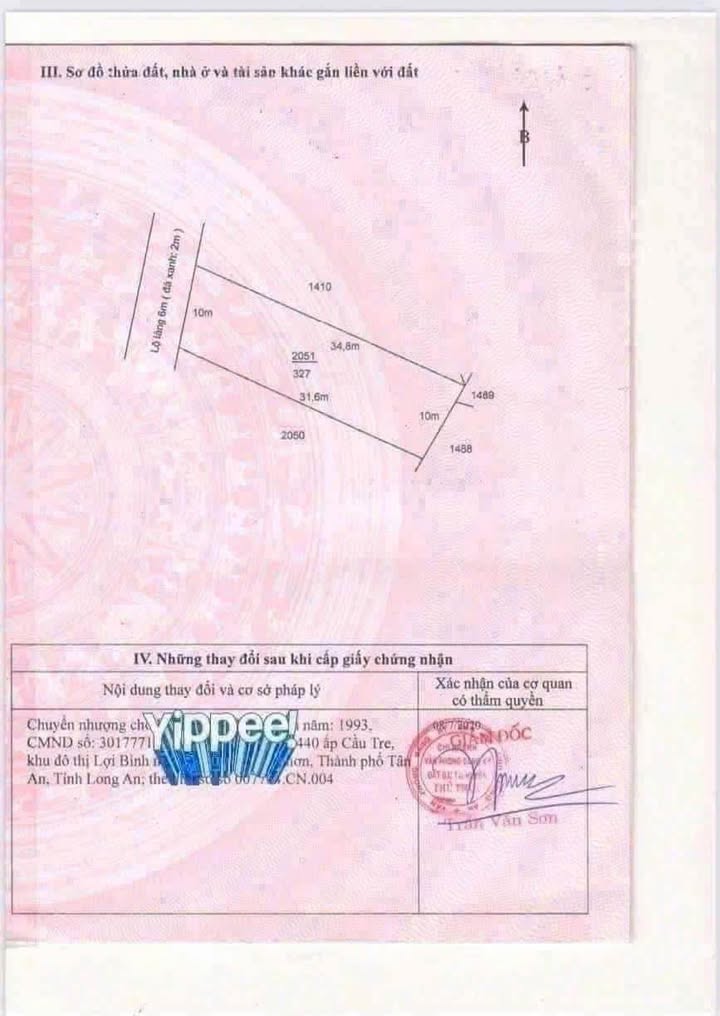 Nhà xưởng chính chủ ấp 3, xã Mỹ Phú, Long An 340m² giá 1.8 tỷ - Mặt tiền đường nhựa rộng rãi!