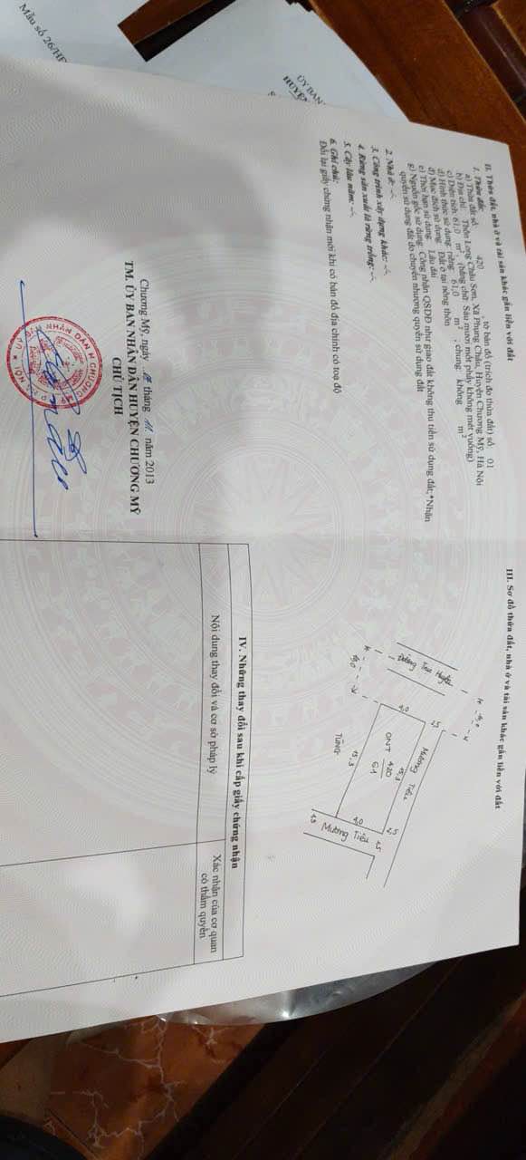 Đất nền Phụng Châu 61m² giá thỏa thuận - Mặt trục xe buýt 24/24