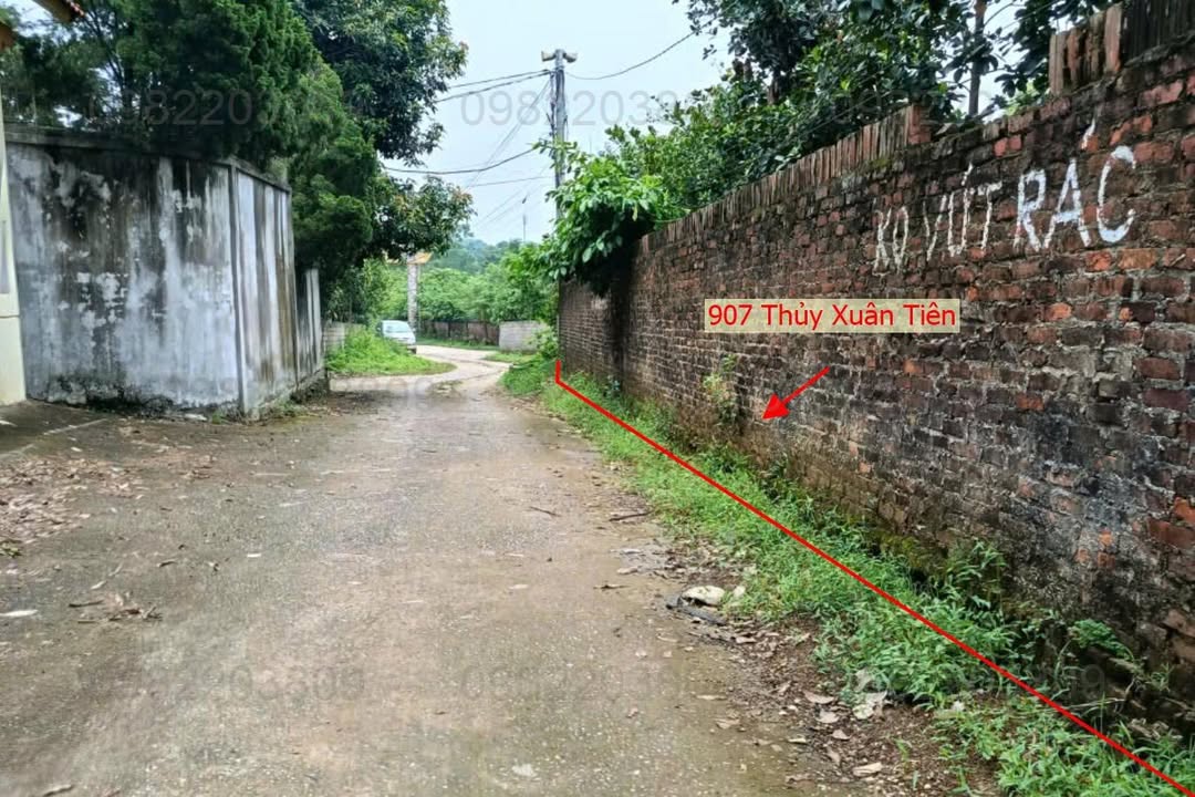 Đất nền Thủy Xuân Tiên, Chương Mỹ 907m² giá 6.349 tỷ - Cơ hội đầu tư hiếm có!