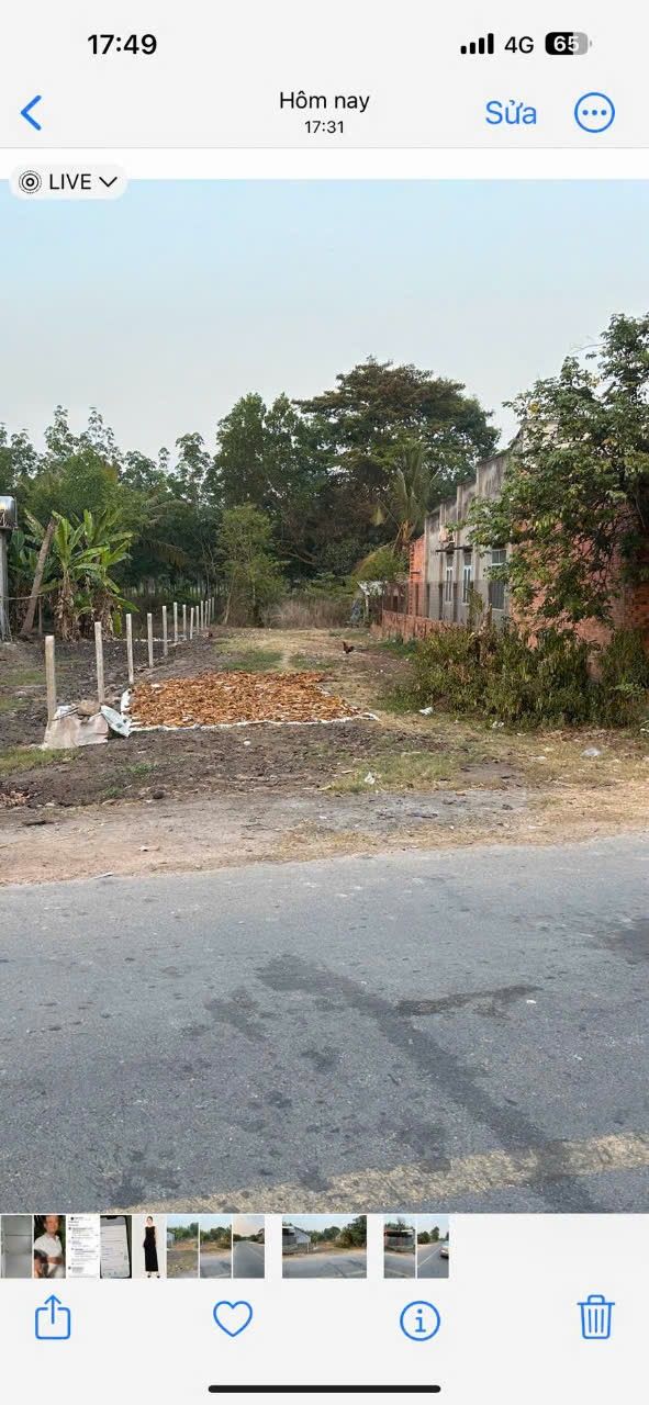 Đất nền ấp Trường, xã Hảo Đước, huyện Châu Thành 510m² giá 800 triệu - Đường nhựa thông thoáng, dân cư đông đúc!